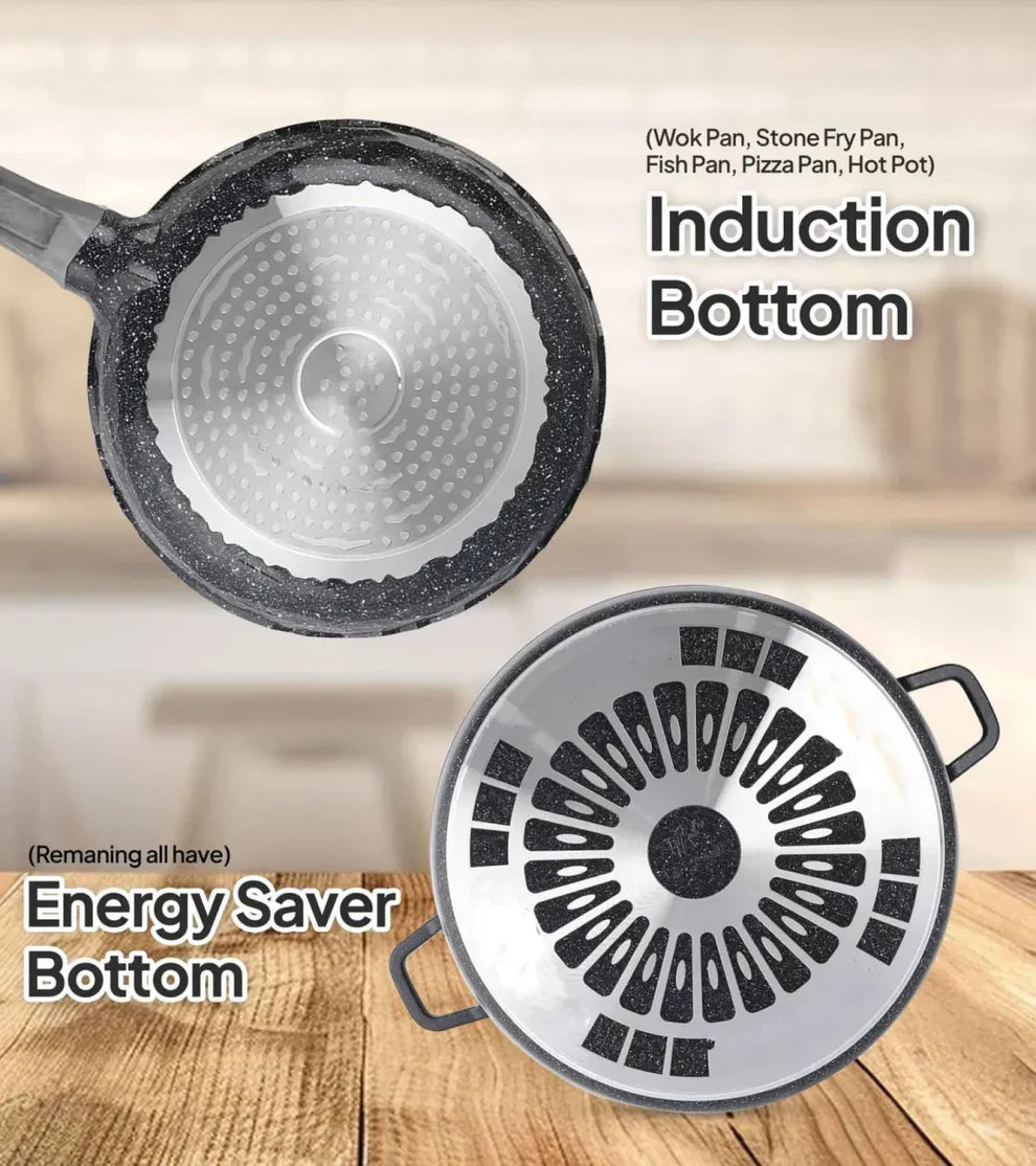134-Pc Nonstick Pot & Pan Set - Dishwasher Safe